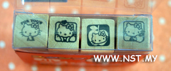 Hello kitty stamper small